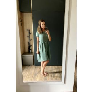 Dvojna gaza/muslin green