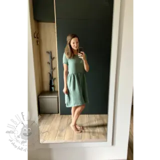 Dvojna gaza/muslin green