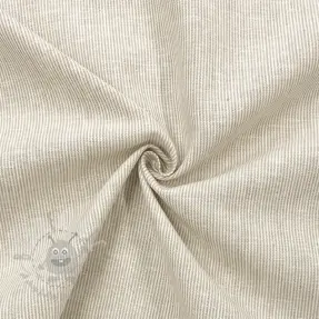 Lan z bombažem Lira mini stripe beige