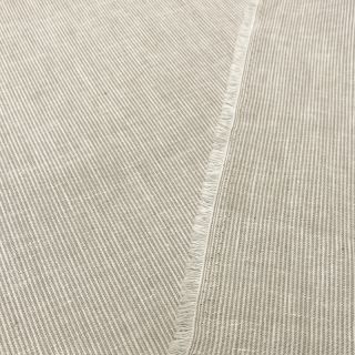 Lan z bombažem Lira mini stripe beige