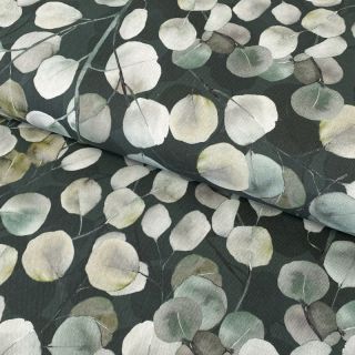 Dekorativno blago Eucalyptus boho leaf digital print