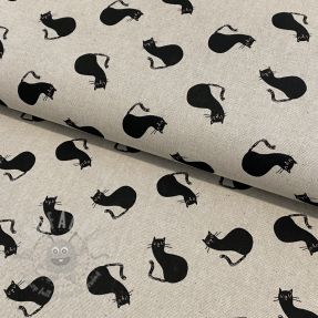 Dekorativno blago Linenlook Cat cartoon funny