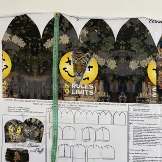 Prevešanka Rules limits SET PANEL digital print