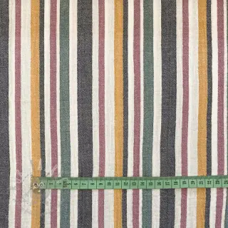 Dvojna gaza/muslin yarn dyed Stripe purple