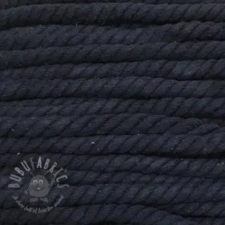 Bombažna vrvica 12 mm dark blue