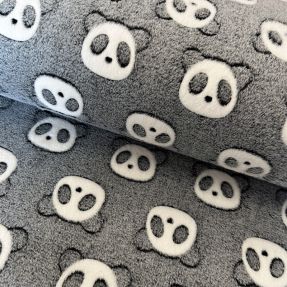 Wellness Flis Panda black