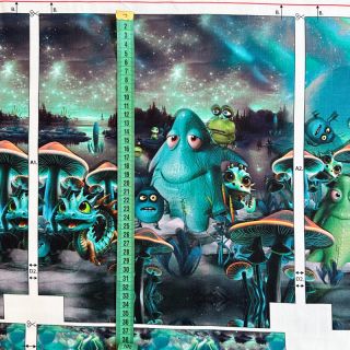 Dekorativna tkanina KIDS BACKPACK Dragon crew PANEL