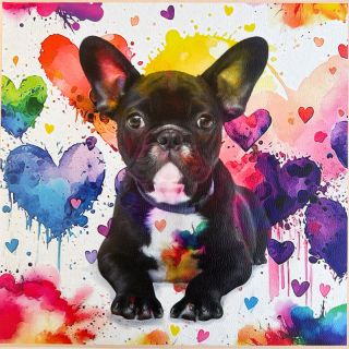 Umetno usnje KARIA French Bulldog PANEL