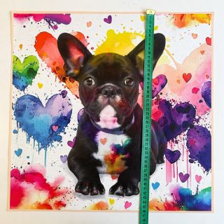 Umetno usnje KARIA French Bulldog PANEL