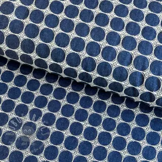 Bombaž JEANS Circles dark blue