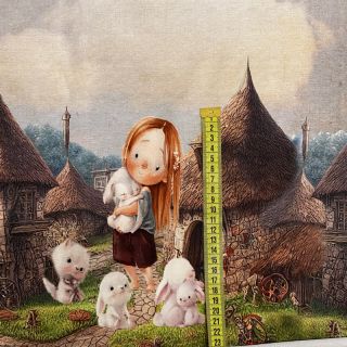 Pletenina Dreamland PANEL digital print