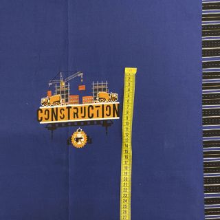 Pletenina Excavator PANEL digital print