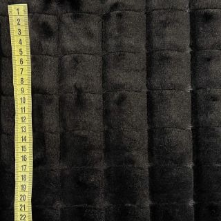 Umelá kožušina Block black