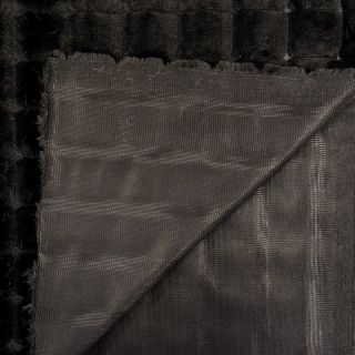 Umetno krzno Block black