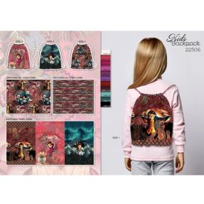 Dekorativna tkanina KIDS BACKPACK Japan PANEL