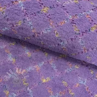 Umetno krzno s tilom MULTI lilac