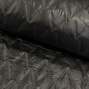 Prešita tkanina Triangle black