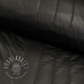 Prešita tkanina Classic black