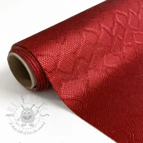 Umetno usnje SNAKE rouge metal
