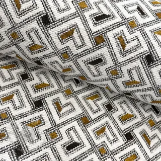Dekorativno blago jacquard Pagne allover jaune