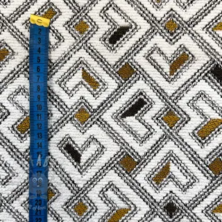 Dekorativno blago jacquard Pagne allover jaune
