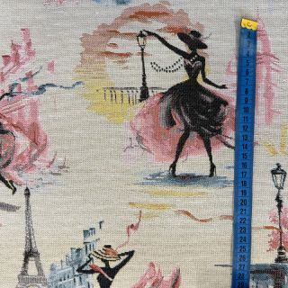 Dekorativna tkanina jacquard Triomphe blanc