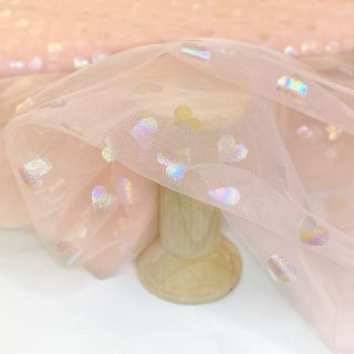 Til za TUTU Rainbow HEARTS light pink