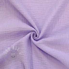 Dvojna gaza/muslin bright violet