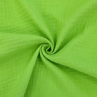 Dvojna gaza/muslin neon lime