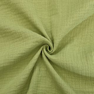 Dvojna gaza/muslin old lime