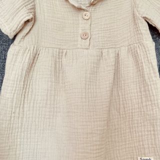 Dvojna gaza/muslin light sand
