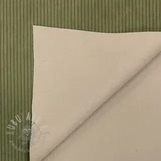 Žamet HUGGY kaki