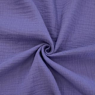 Dvojna gaza/muslin lavender ORGANIC