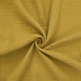Dvojitá gázovina/mušelín gold ORGANIC