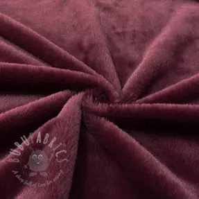 Umetno krzno SMOOTH bordeaux