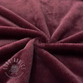Umetno krzno SMOOTH bordeaux