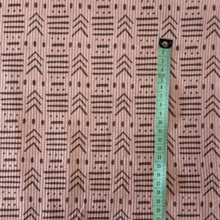 Žamet STRETCH Emblem old pink