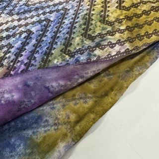 Bombažna tkanina UNIQUE BATIK design D purple