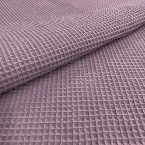 Bombažni vafel tkanja old purple