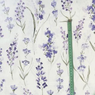Dekorativna tkanina premium Watercolour lavender field