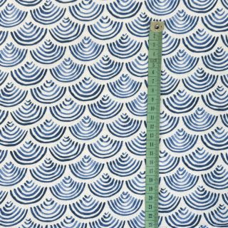 Dekorativno blago premium Handpainted wave scale