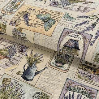 Dekorativna tkanina GOBELIN Lavender garden post