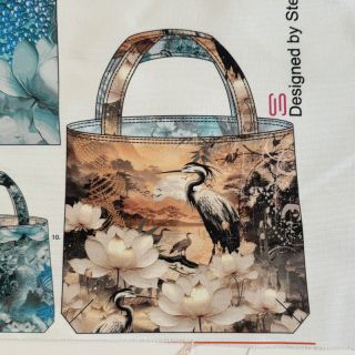 Dekorativna tkanina BAG Heron panel