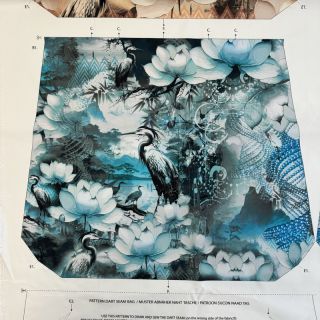 Dekorativna tkanina BAG Heron panel