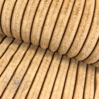 Umetno krzno Shadow stripes bronze