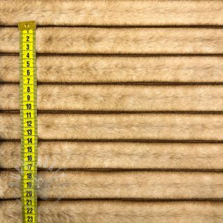 Umetno krzno Shadow stripes bronze