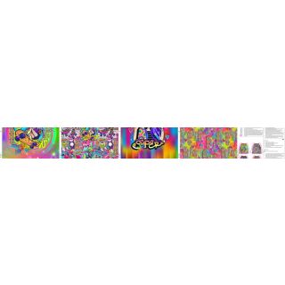 Dekorativna tkanina KIDS BACKPACK Supergirl PANEL