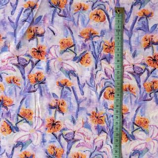 Viskoza RADIANCE Dried flower digital print