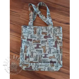 Dekorativno blago Linenlook Cat wildlife art