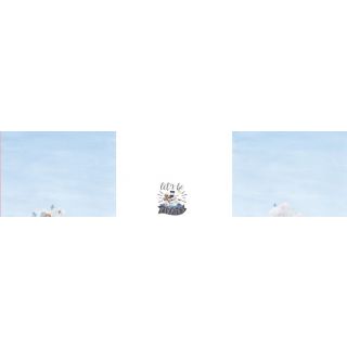 Pletenina Lets be pirates PANEL digital print